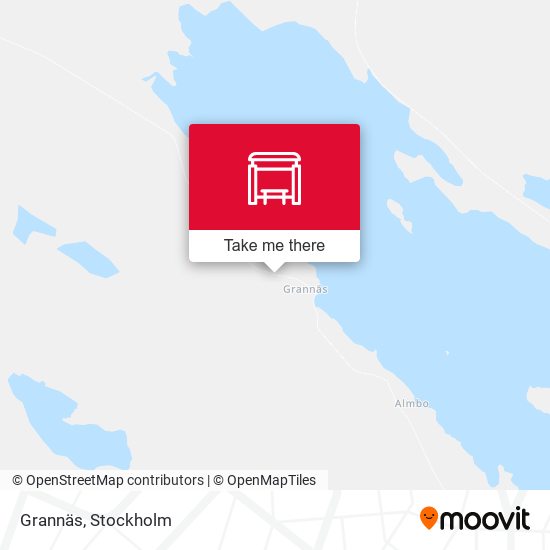 Grannäs map