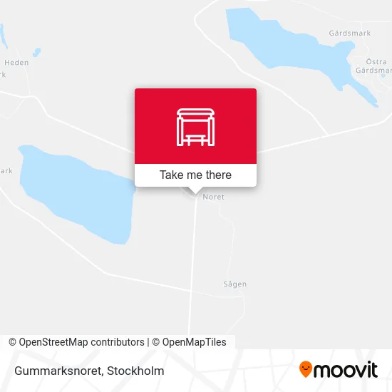 Gummarksnoret map