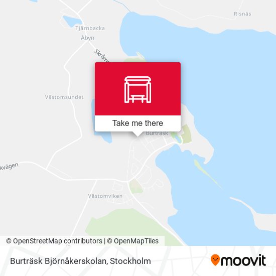 Burträsk Björnåkerskolan map