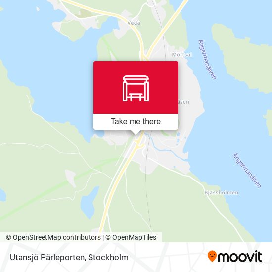 Utansjö Pärleporten map