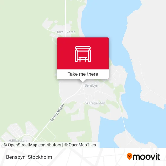 Bensbyn map