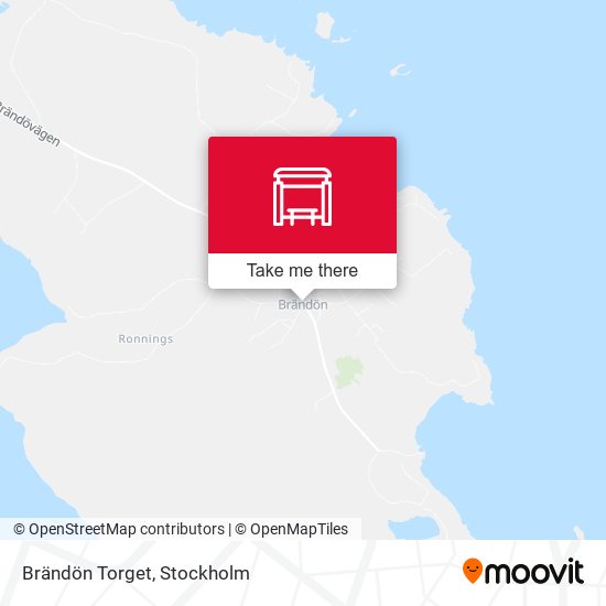 Brändön Torget map