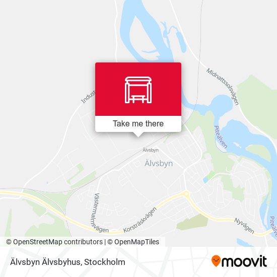 Älvsbyn Älvsbyhus map