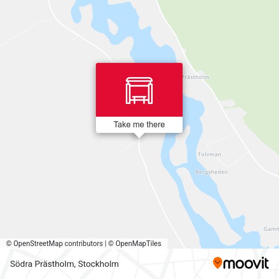 Södra Prästholm map