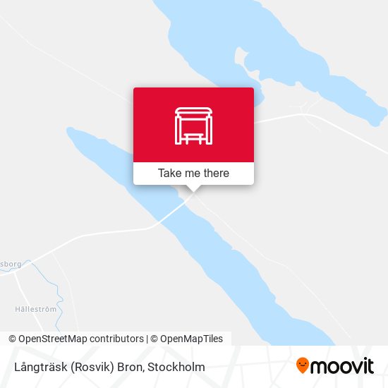 Långträsk (Rosvik) Bron map