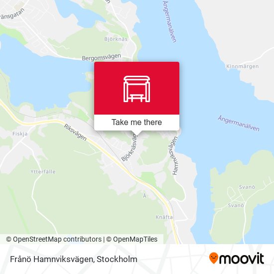 Frånö Hamnviksvägen map