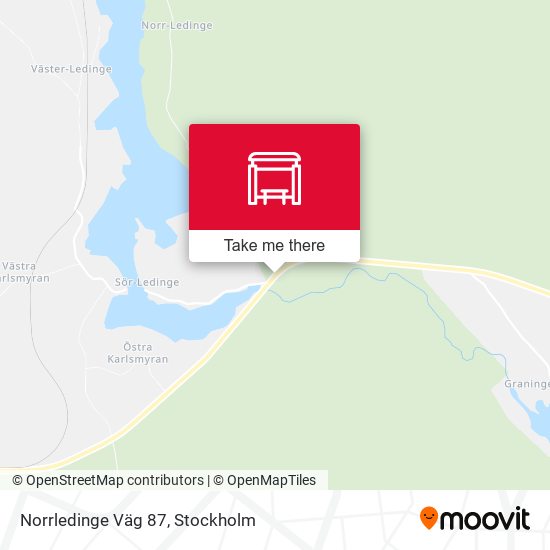Norrledinge Väg 87 map