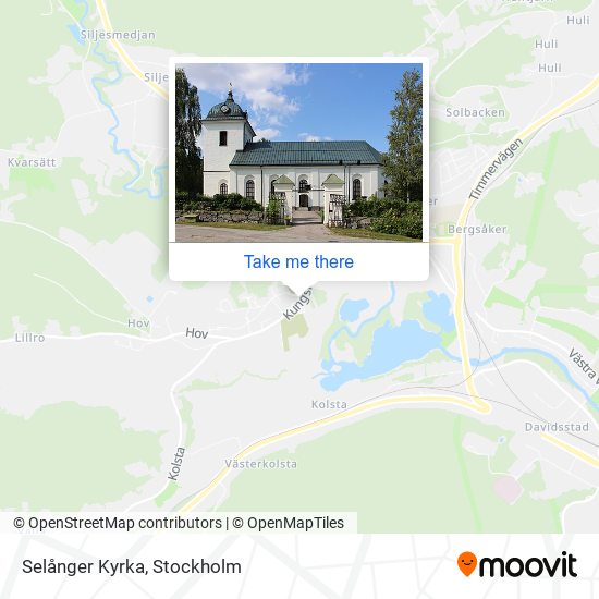 Selånger Kyrka map