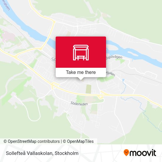 Sollefteå Vallaskolan map