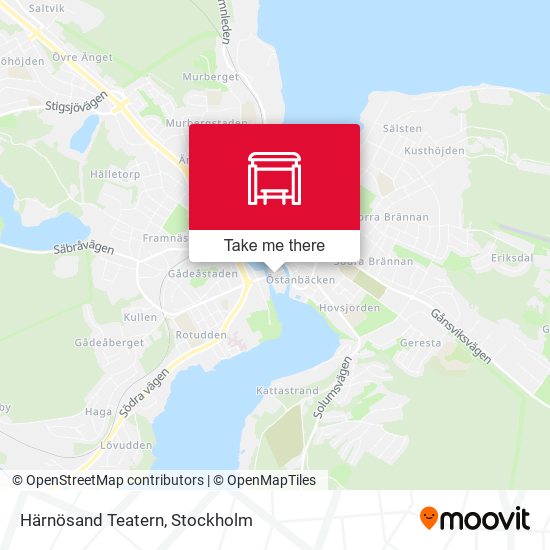 Härnösand Teatern map