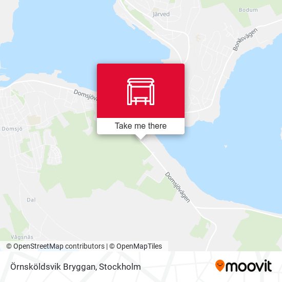 Örnsköldsvik Bryggan map