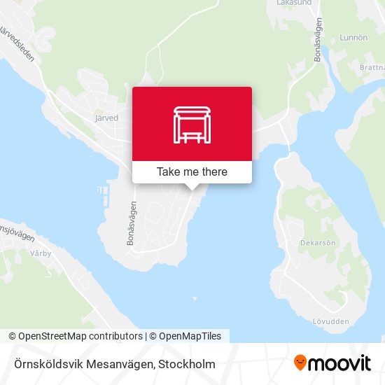 Örnsköldsvik Mesanvägen map