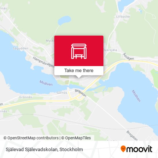 Själevad Själevadskolan map