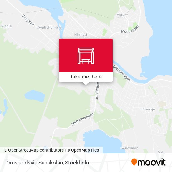 Örnsköldsvik Sunskolan map