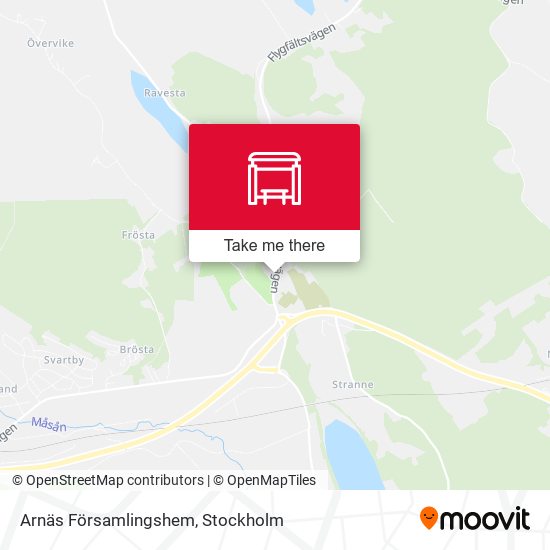 Arnäs Församlingshem map