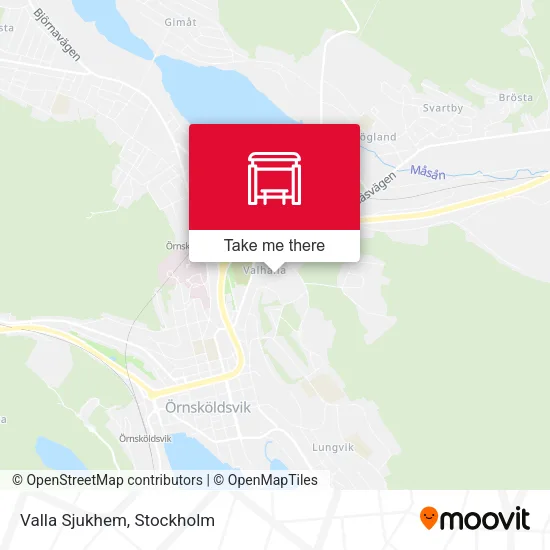 Valla Sjukhem map