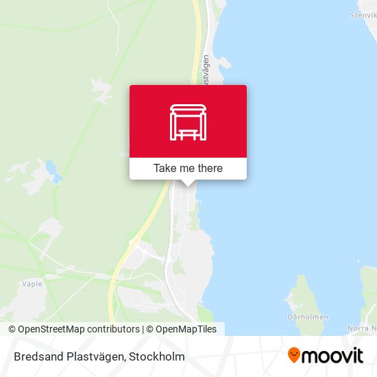 Bredsand Plastvägen map