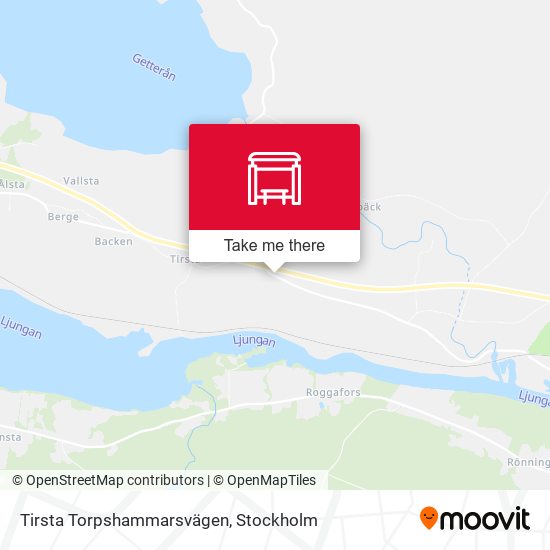 Tirsta Torpshammarsvägen map