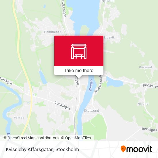Kvissleby Affärsgatan map