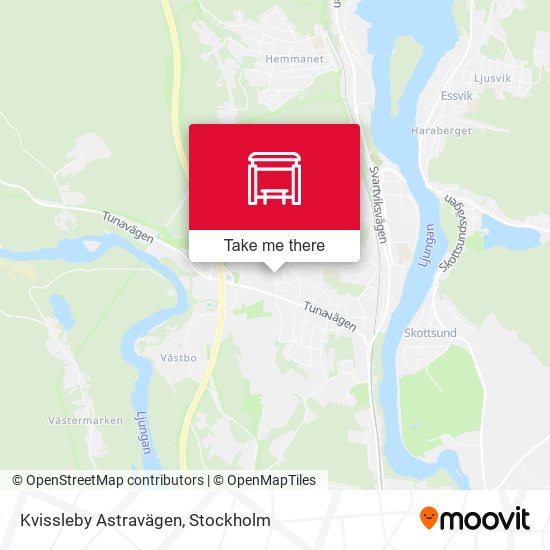 Kvissleby Astravägen map