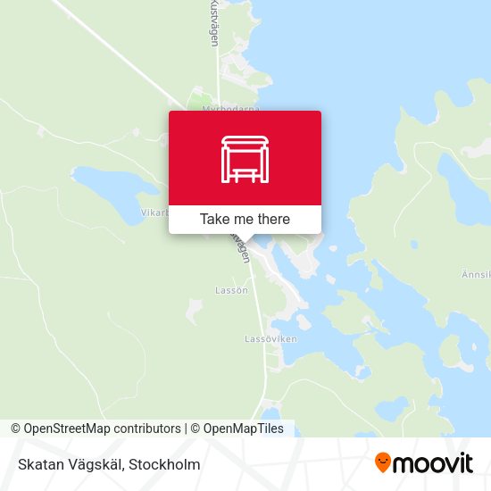 Skatan Vägskäl map