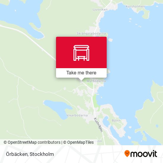 Örbäcken map