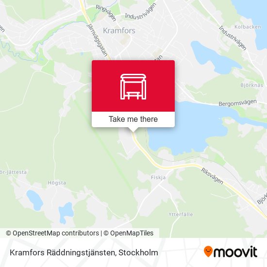 Kramfors Räddningstjänsten map