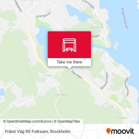 Frånö Väg 90 Folksam map