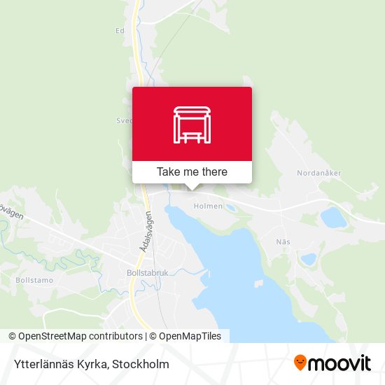 Ytterlännäs Kyrka map