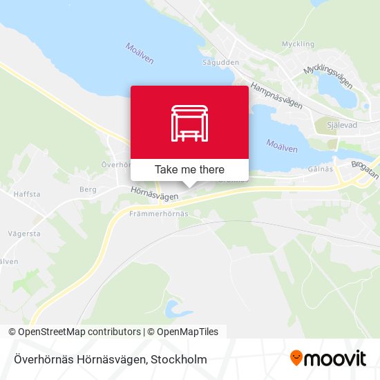 Överhörnäs Hörnäsvägen map