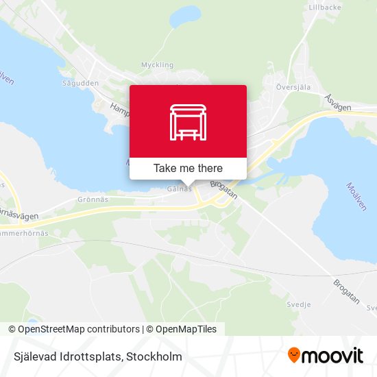Själevad Idrottsplats map
