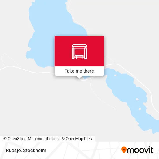 Rudsjö map