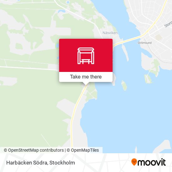 Harbäcken Södra map