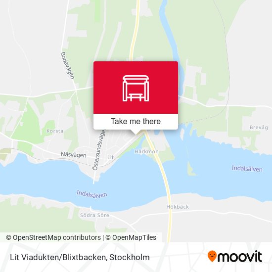 Lit Viadukten/Blixtbacken map