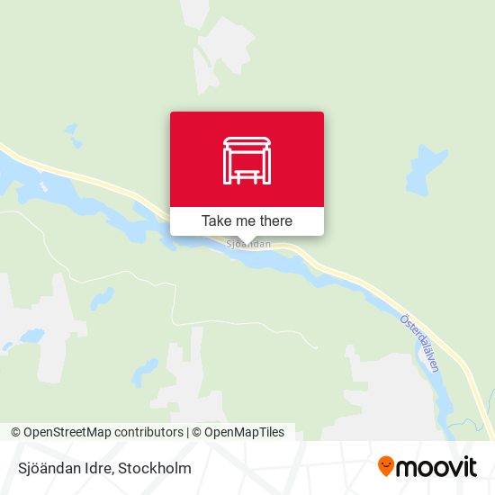 Sjöändan Idre map
