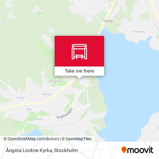 Ångsta Lockne Kyrka map