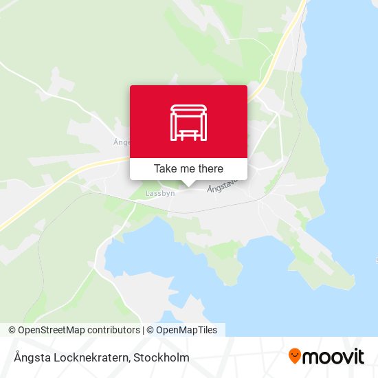 Ångsta Locknekratern map