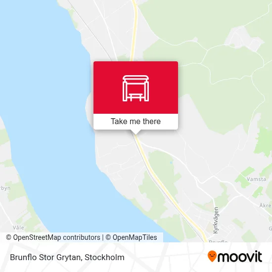 Brunflo Stor Grytan map