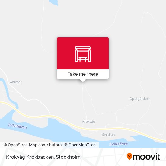 Krokvåg Krokbacken map