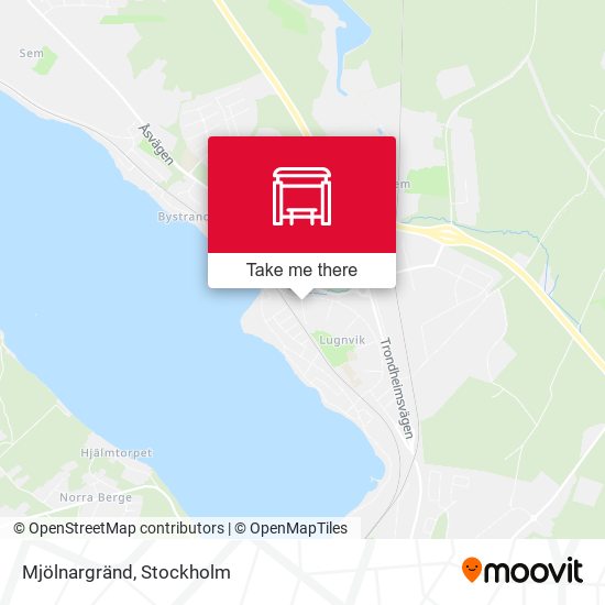 Mjölnargränd map
