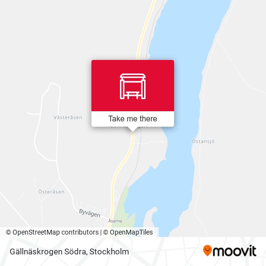 Gällnäskrogen Södra map