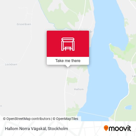 Hallom Norra Vägskäl map