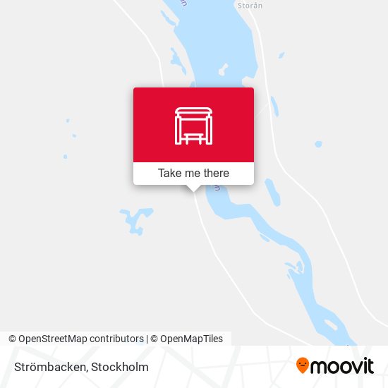 Strömbacken map