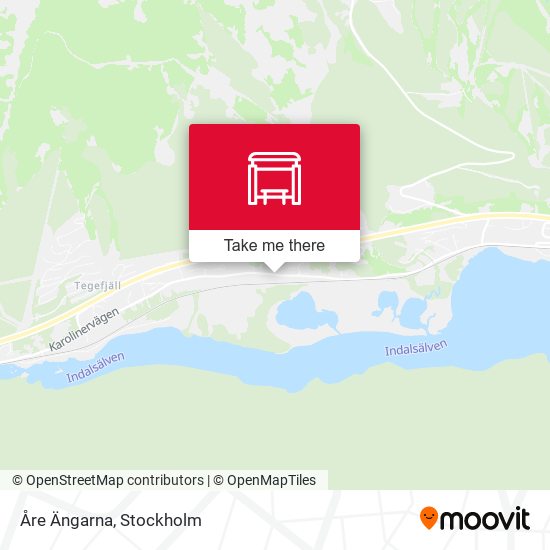 Åre Ängarna map