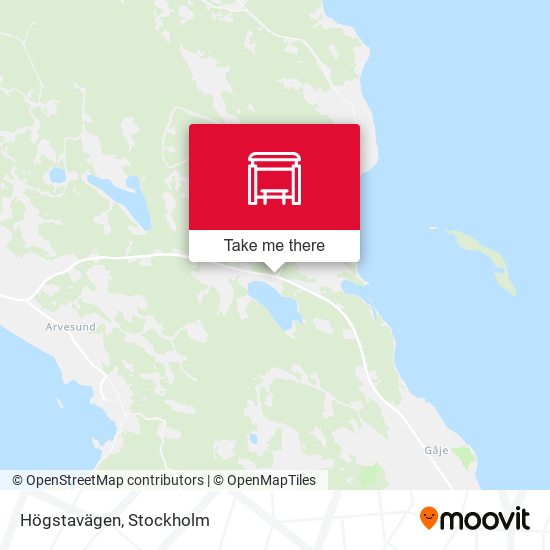 Högstavägen map