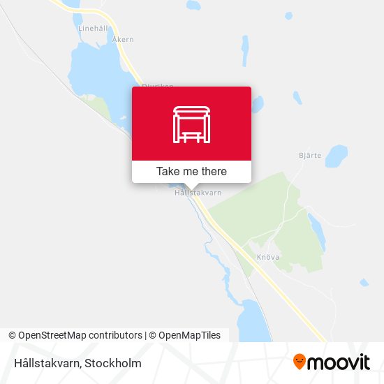 Hållstakvarn map