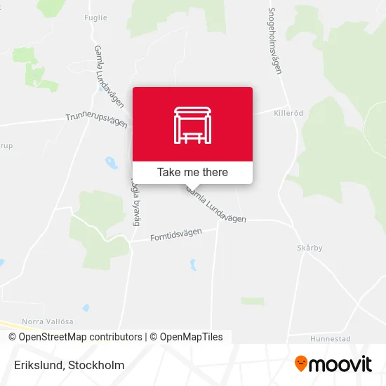 Erikslund map