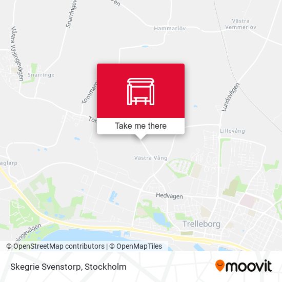 Skegrie Svenstorp map