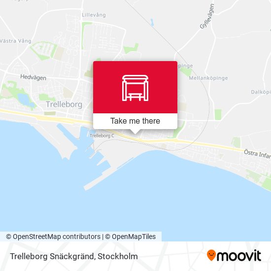 Trelleborg Snäckgränd map