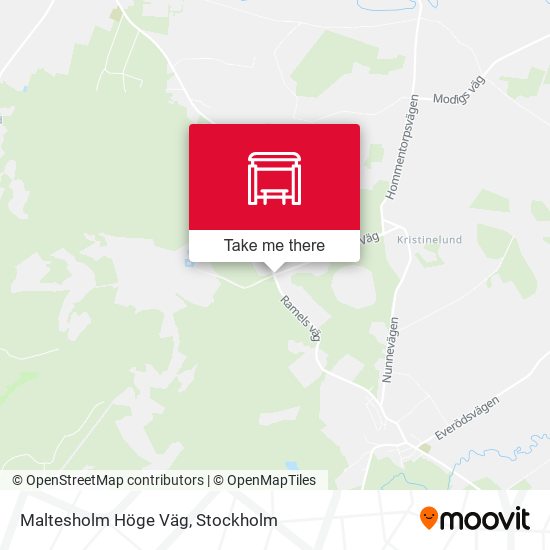 Maltesholm Höge Väg map